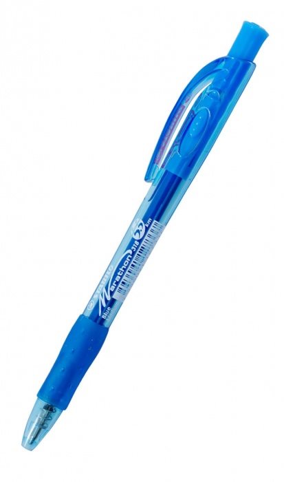 STABILO Marathon 0,38 mm modré – pack 6 ks Guľôčkové pero
