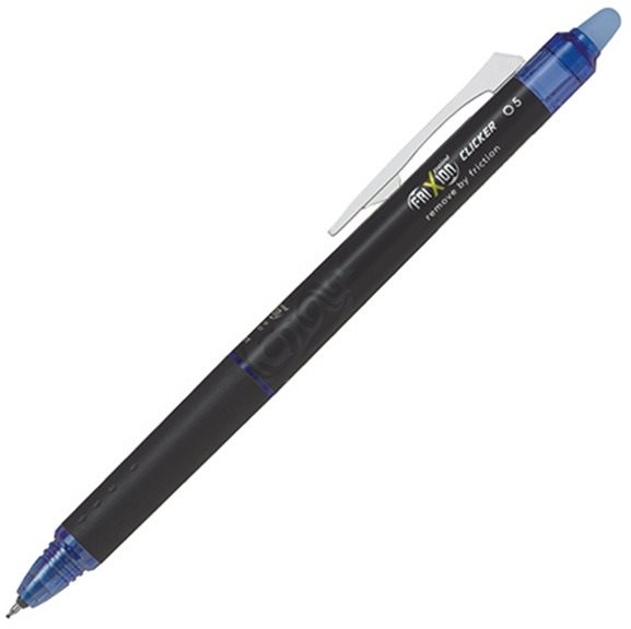 PILOT FriXion Point Clicker 05/0,25 mm, modré – balenie 3 ks...