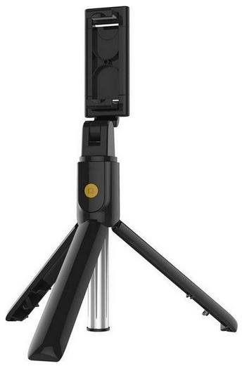 TopQ K07 bluetooth tripod selfie tyč čierna Selfie tyč