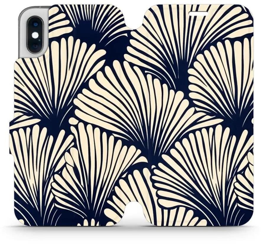 Mobiwear flip knížkové pro Apple iPhone X / XS - VA41S Pouzdro na...