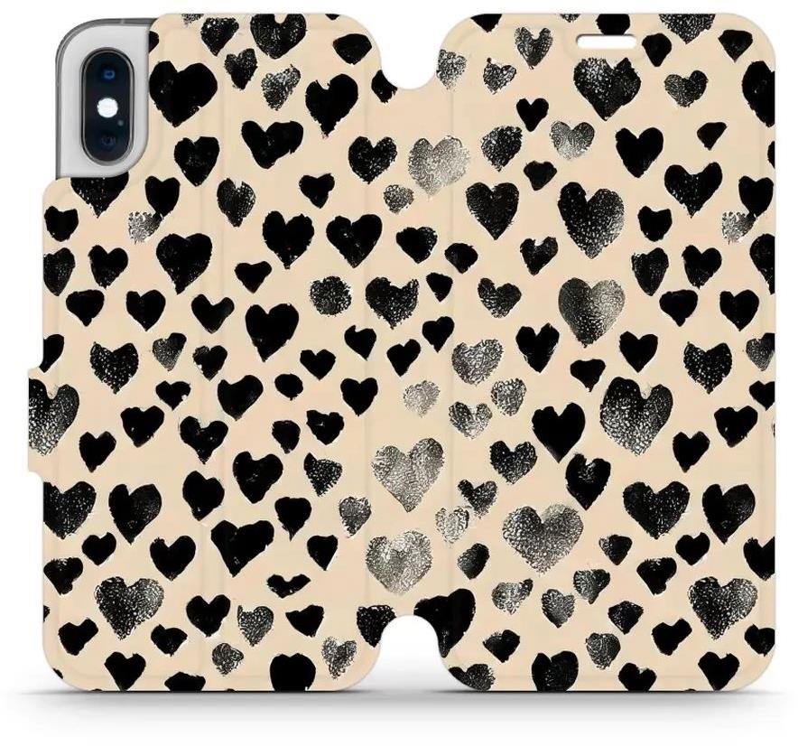 Mobiwear flip knížkové pro Apple iPhone X / XS - VA51S Pouzdro na...