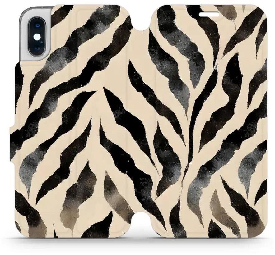 Mobiwear flip knížkové pro Apple iPhone X / XS - VA53S Pouzdro na...
