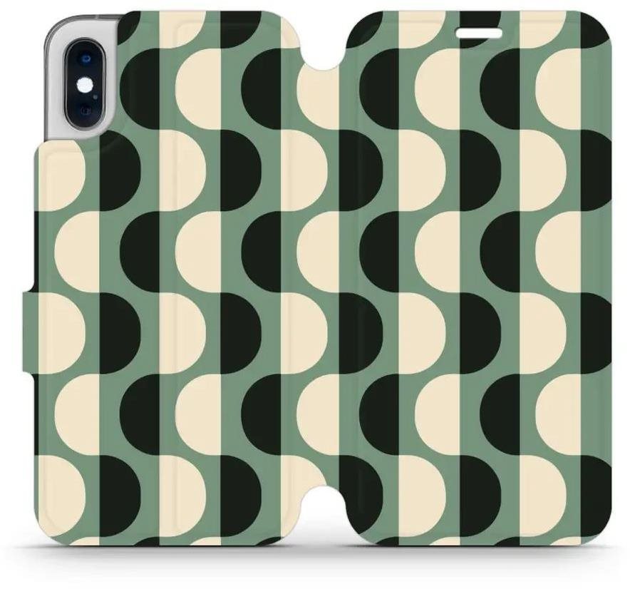 Mobiwear flip knížkové pro Apple iPhone X / XS - VA56S Pouzdro na...