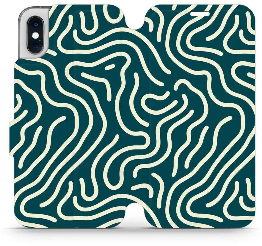 Mobiwear flip knížkové pro Apple iPhone X / XS - VA61S Pouzdro na...