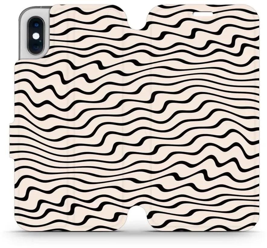 Mobiwear flip knížkové pro Apple iPhone X / XS - VA62S Pouzdro na...