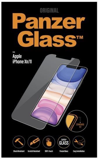 PanzerGlass Standard for Apple iPhone Xr/11 clear Glass Screen...