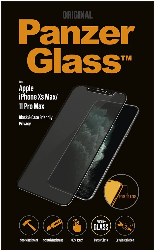 PanzerGlass Edge-to-Edge Privacy for Apple iPhone XS Max/11 Pro Max...