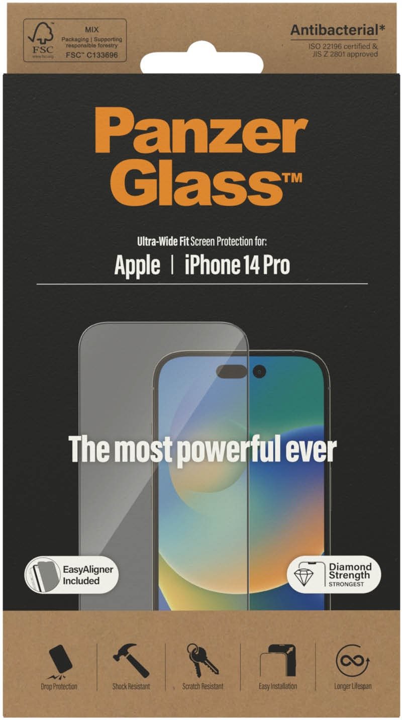 PanzerGlass Apple iPhone 14 Pro üvegfólia + felhelyező keret...