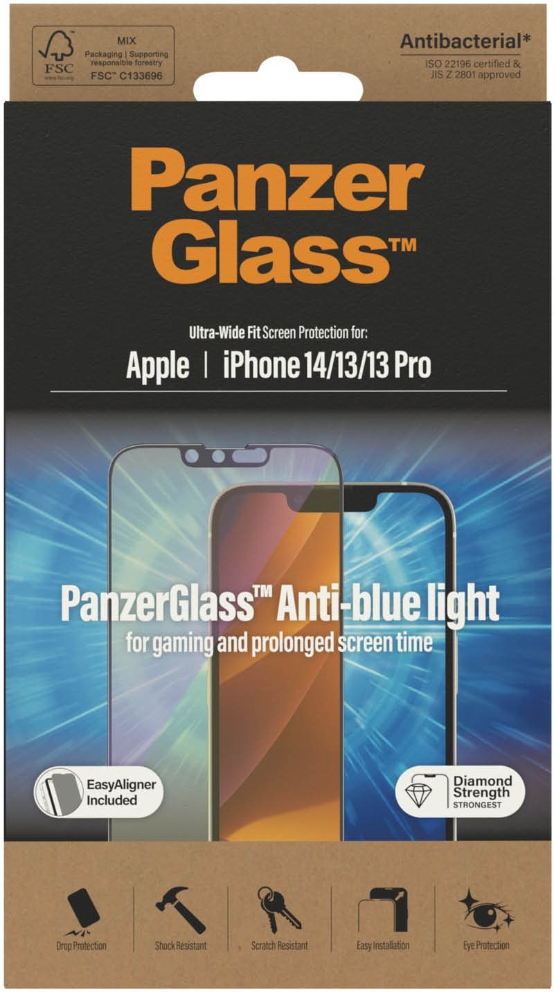 PanzerGlass Apple iPhone 14/13/13 Pro üvegfólia - Anti-BlueLight +...