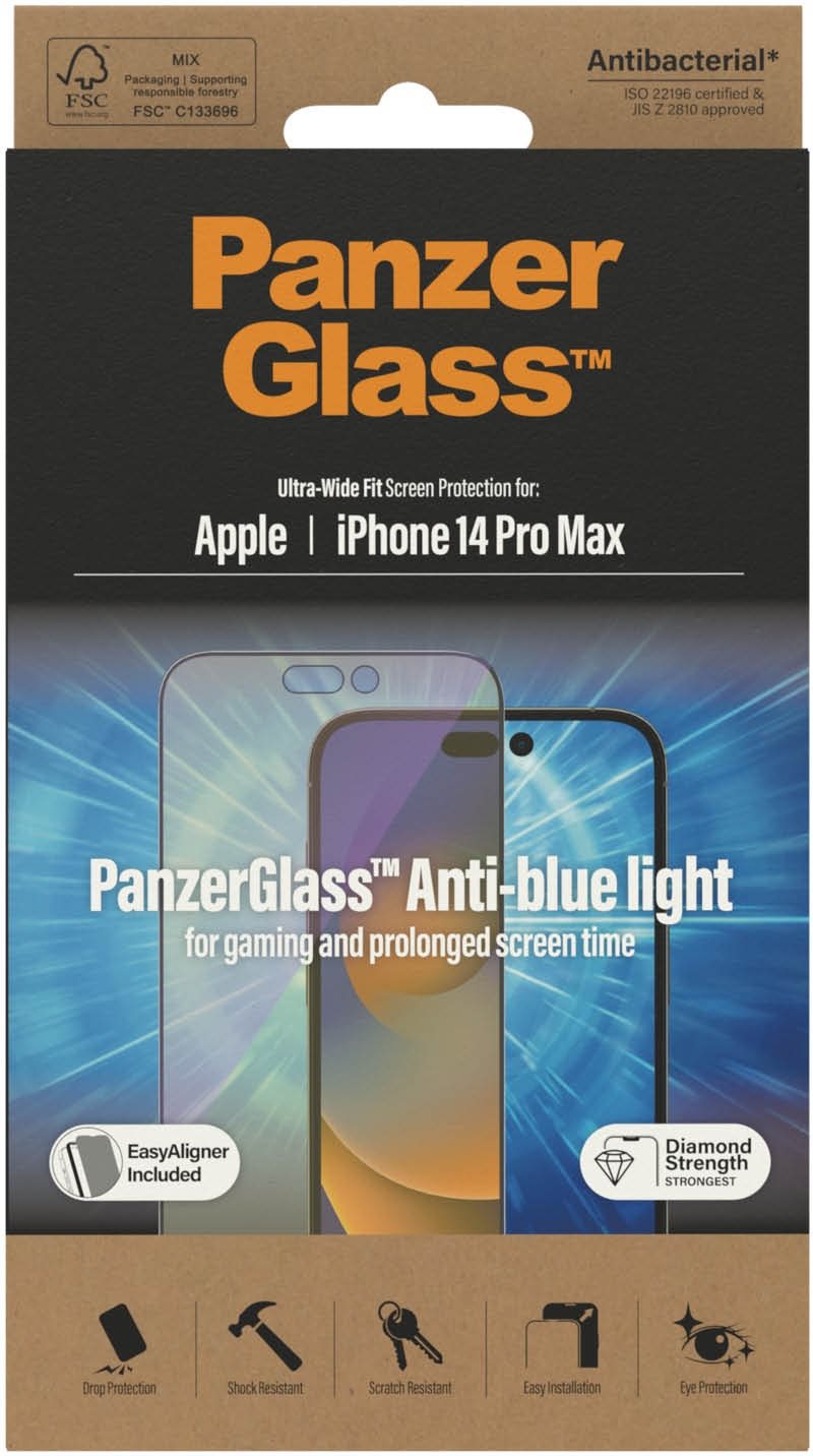 PanzerGlass Apple iPhone 2022 6.7" Max Pro s Anti-BlueLight vrstvou...
