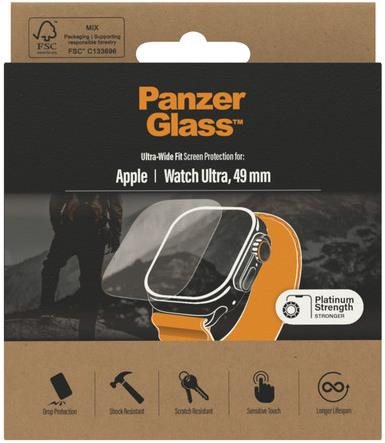 PanzerGlass Apple Watch Ultra üvegfólia - 49mm Üvegfólia
