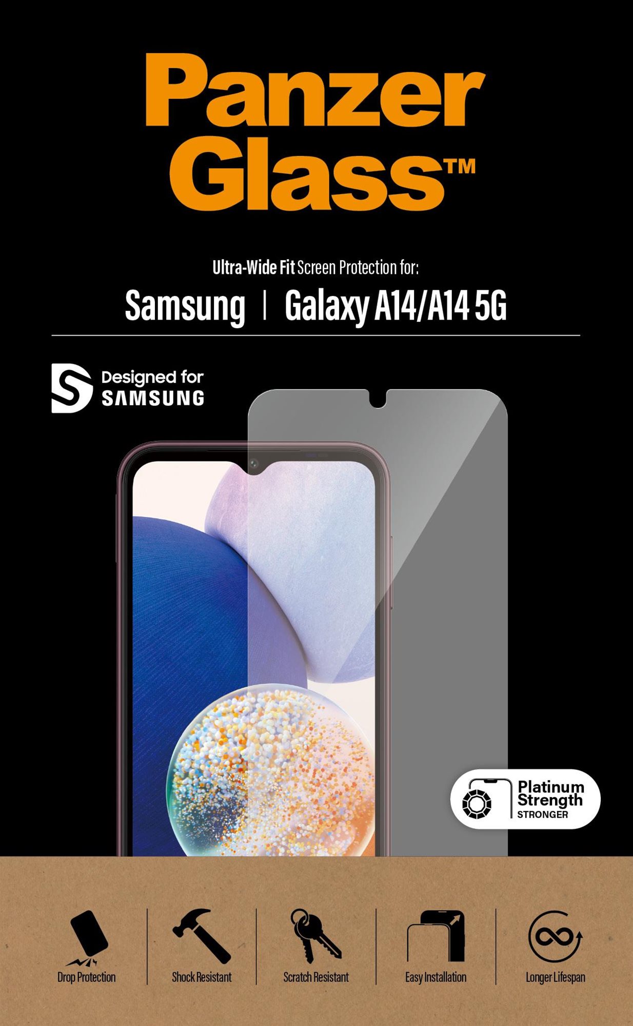 PanzerGlas Samsung Galaxy A14/A14 5G Schutzglas