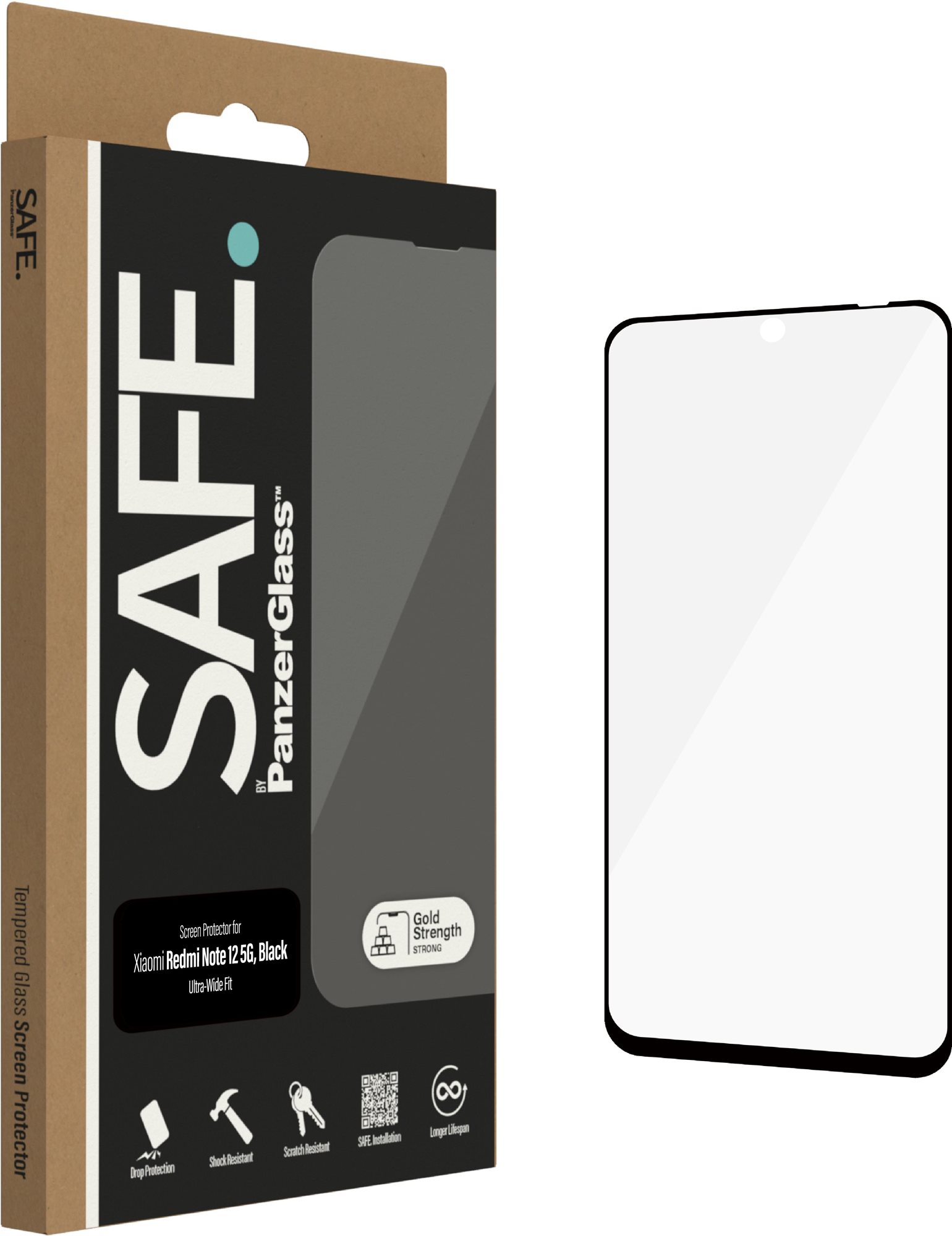 SAFE. by PanzerGlass Xiaomi Redmi Note 12 5G | Poco X5 üvegfólia...