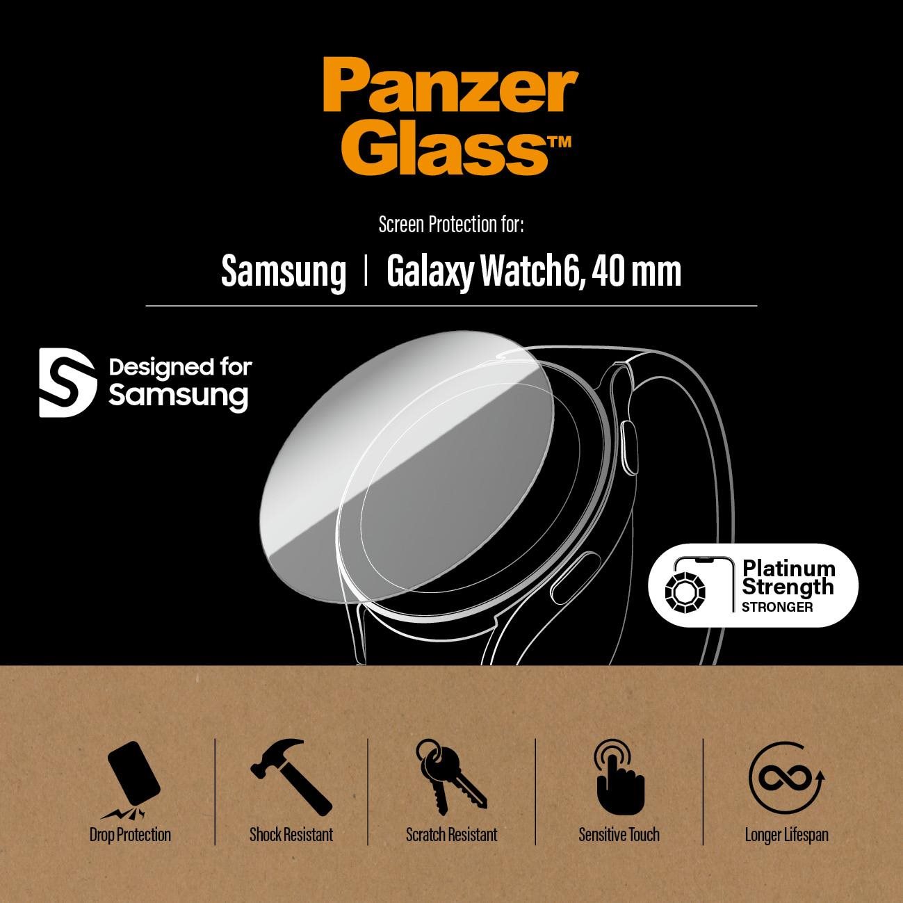 PanzerGlass Samsung Galaxy Watch6 40mm Schutzglas