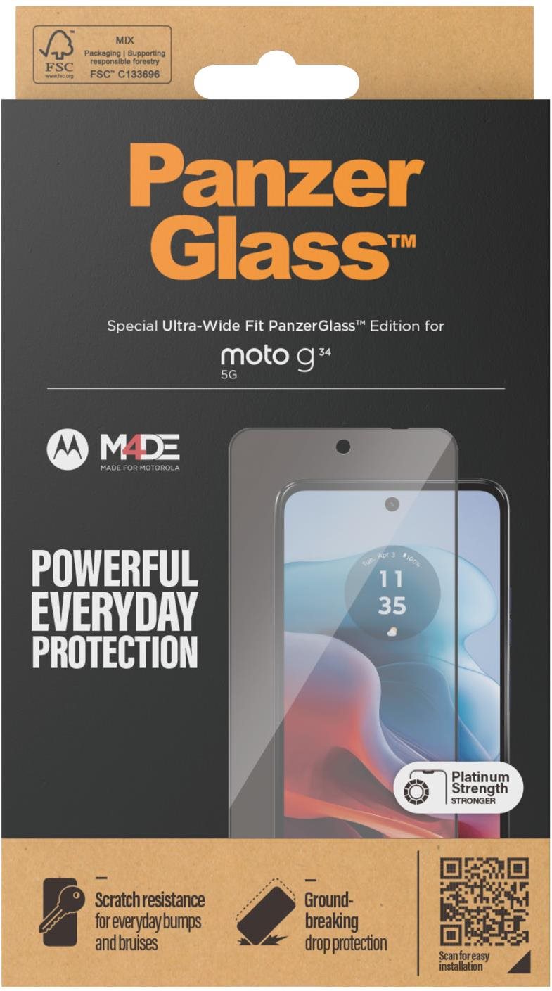 PanzerGlass Motorola Moto G34 üvegfólia Üvegfólia