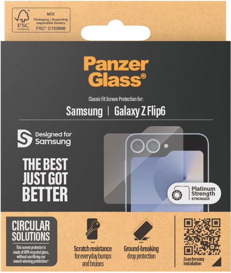 PanzerGlass Samsung Galaxy Z Flip6 üvegfólia Üvegfólia