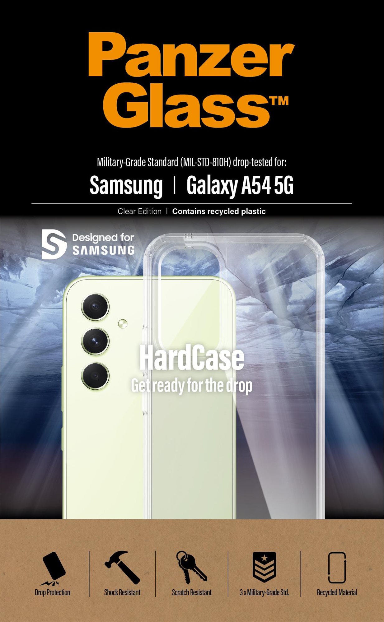 PanzerGlass HardCase Samsung Galaxy A54 5G Telefon tok