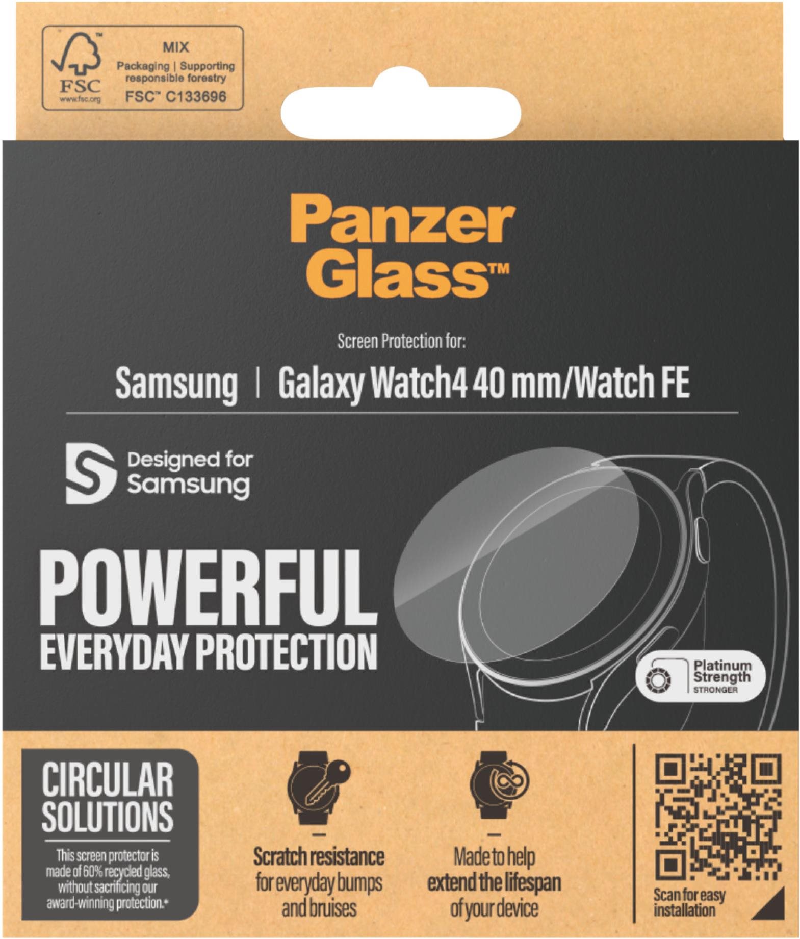 PanzerGlass Samsung Galaxy Watch FE/Watch4 40mm Üvegfólia