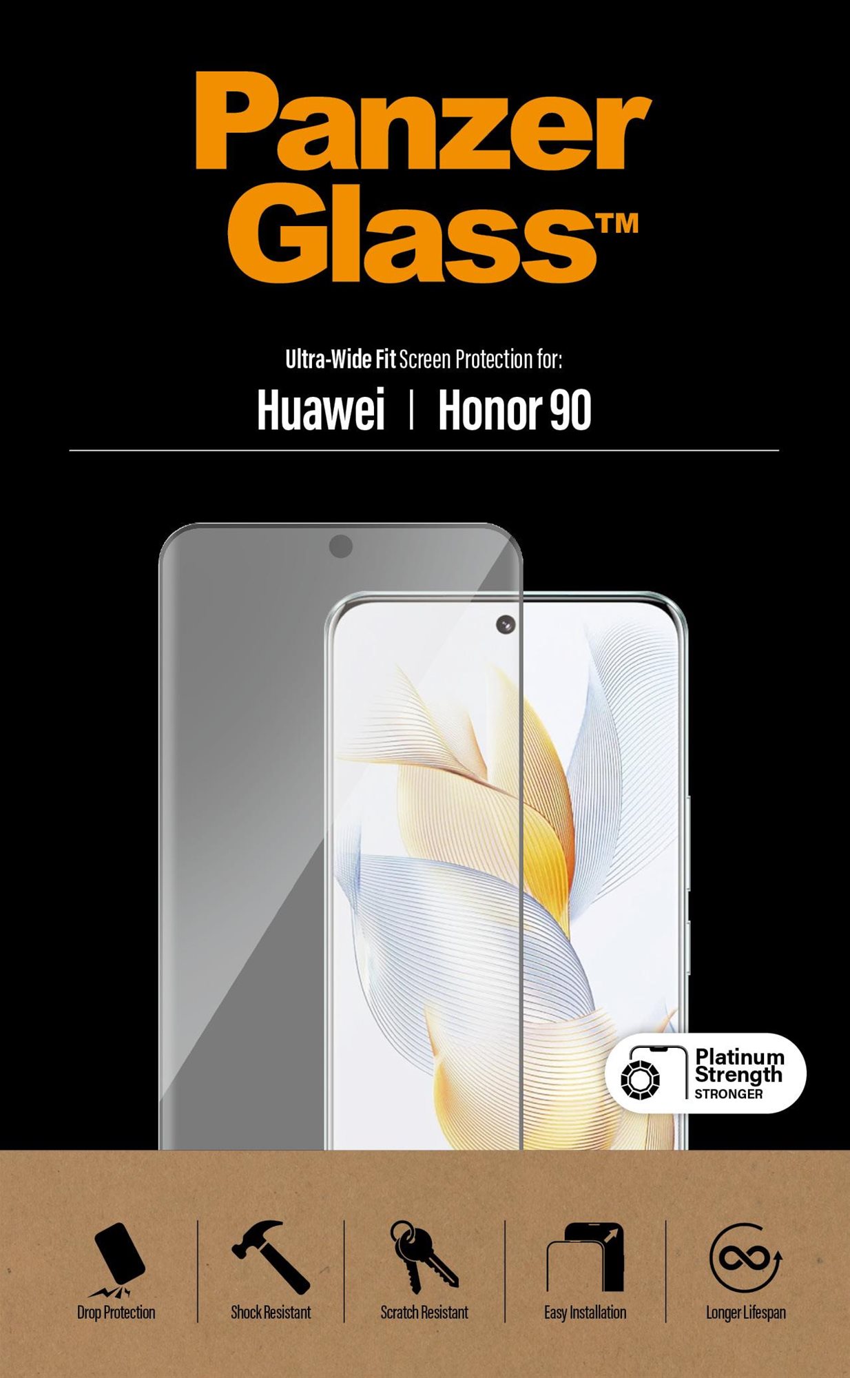 PanzerGlass Honor 90 üvegfólia Üvegfólia