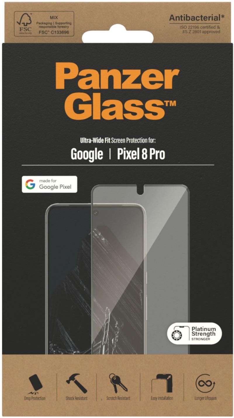 PanzerGlass Google Pixel 8 Pro mit Applikator Schutzglas