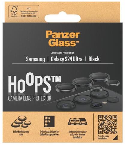 PanzerGlass HoOps Samsung Galaxy S24 Ultra (Schutz der Kameralinse)...