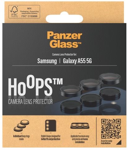 PanzerGlass HoOps Samsung Galaxy A55 5G (Schutz der Kameralinse)...