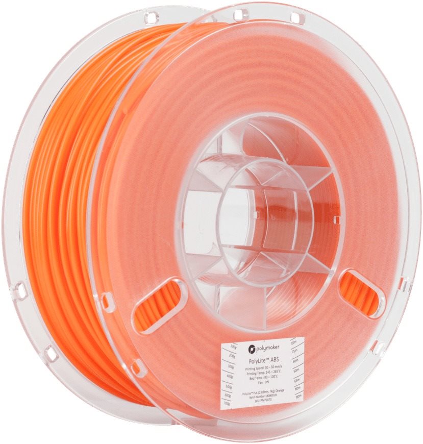 Polymaker PolyLite ABS orange Filament