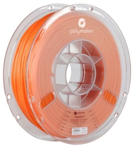 Polymaker PolyFlex TPU95 orange Filament