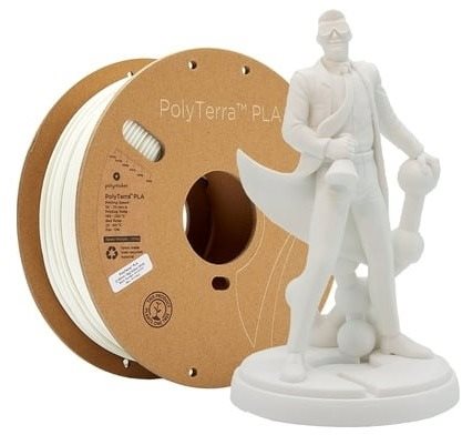Polymaker PolyTerra PLA blanc Filament