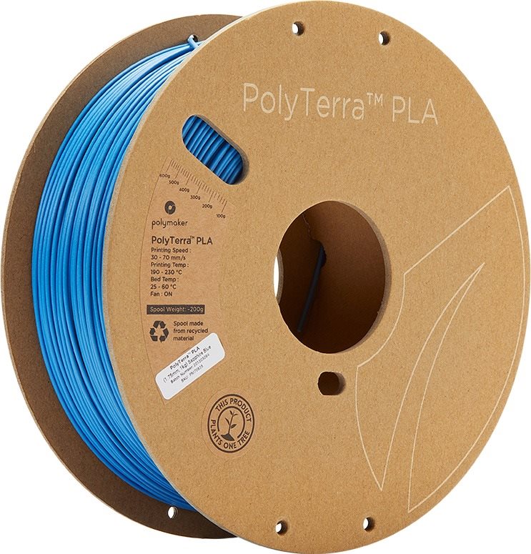 Polymaker PolyTerra PLA bleu saphir Filament