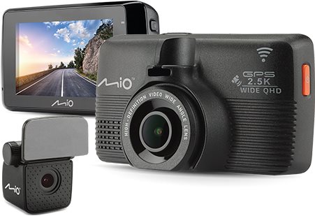 Mio MiVue 798 WIFI 2.5K QHD Dual Dash Cam