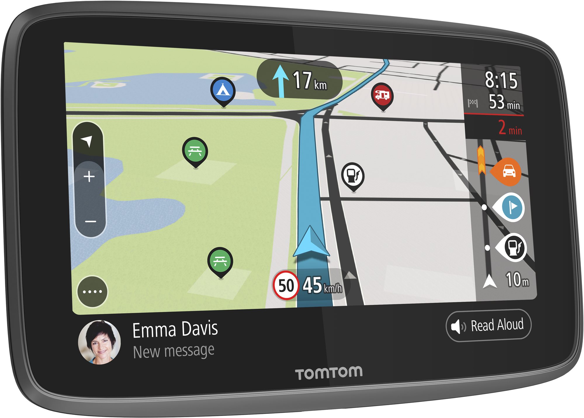 TomTom GO Camper World LIFETIME mapy GPS navigácia