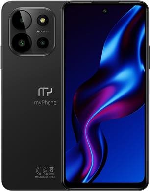 MyPhone N23 5G 6GB/128GB černý Mobilní telefon