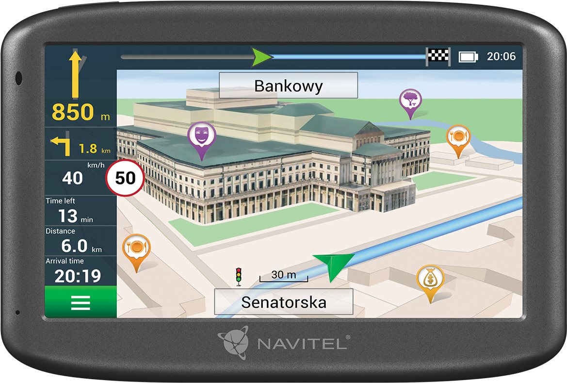 NAVITEL E505 Lifetime GPS navigáció