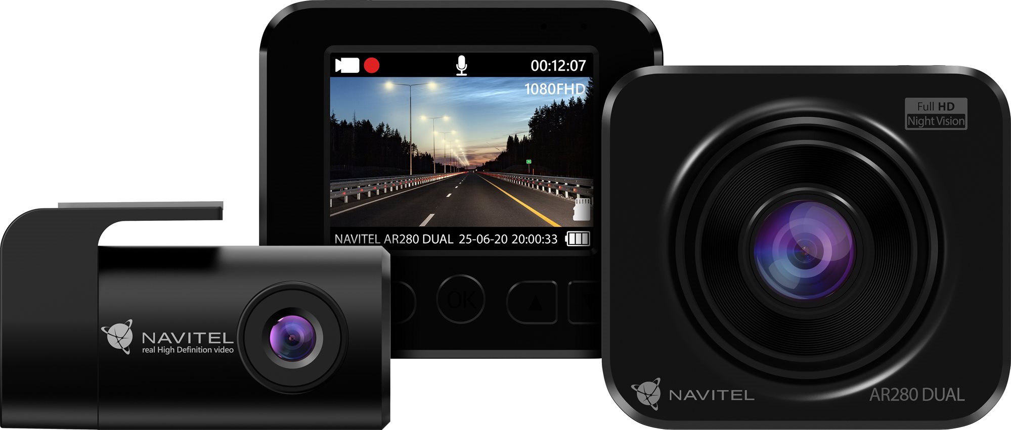 NAVITEL AR280 Dual Kamera do auta