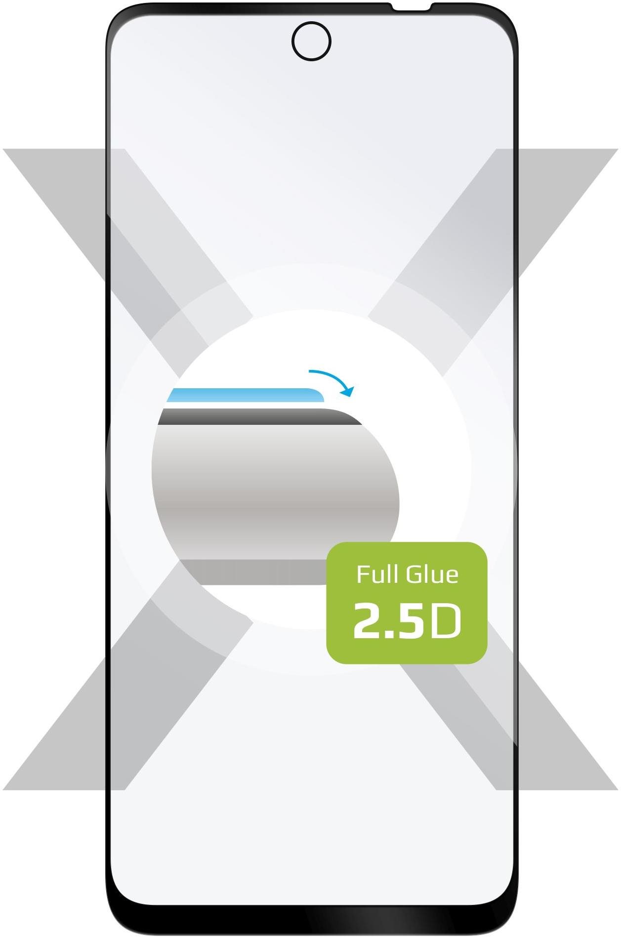 FIXED FullGlue-Cover Motorola Moto G32 üvegfólia - fekete Üvegfólia