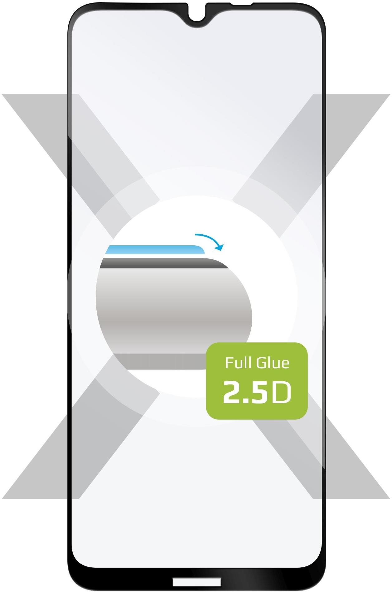 FIXED FullGlue-Cover für Nokia G11 schwarz Schutzglas