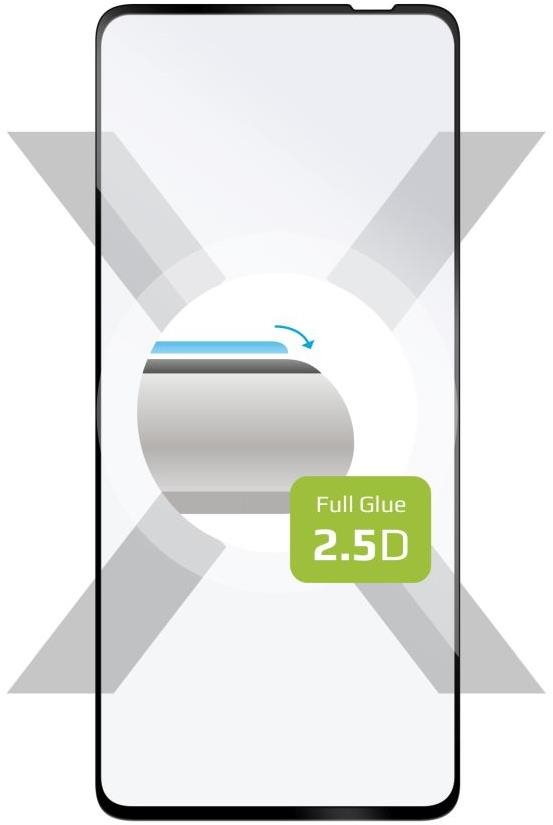 FIXED FullGlue-Cover HTC U23 Pro üvegfólia - fekete Üvegfólia