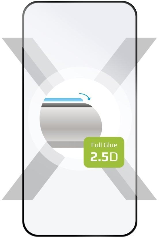 FIXED FullGlue-Cover Google Pixel 8 üvegfólia - fekete Üvegfólia