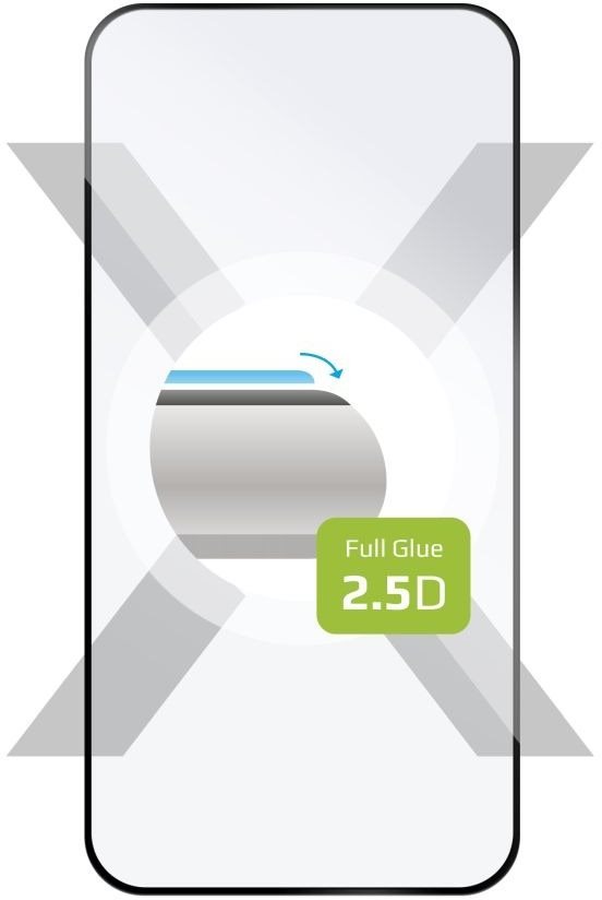 FIXED FullGlue-Cover für das Google Pixel 8 Pro schwarz Schutzglas