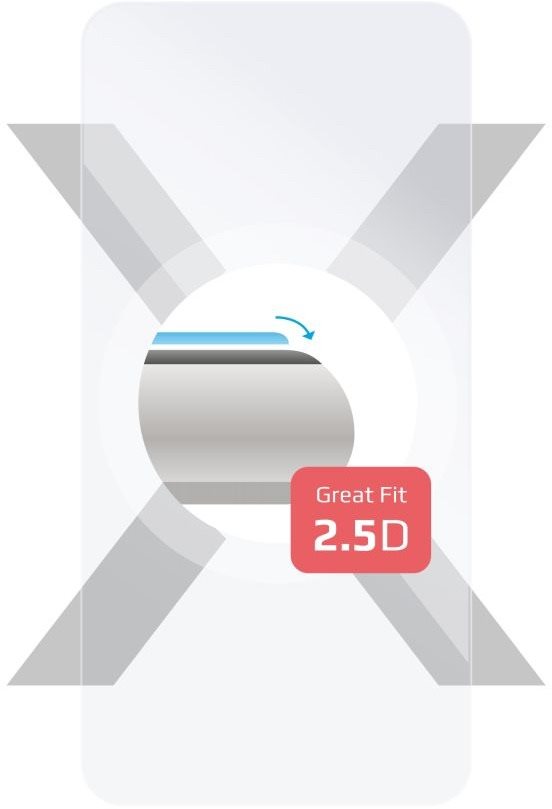 FIXED für Samsung Galaxy A55 5G transparent Schutzglas