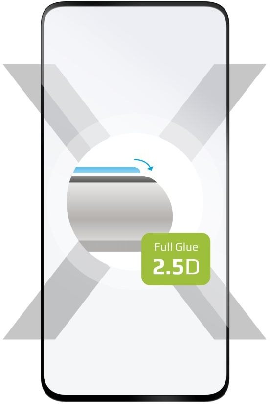 FIXED FullGlue-Cover Samsung Galaxy A55 5G üvegfólia - fekete...