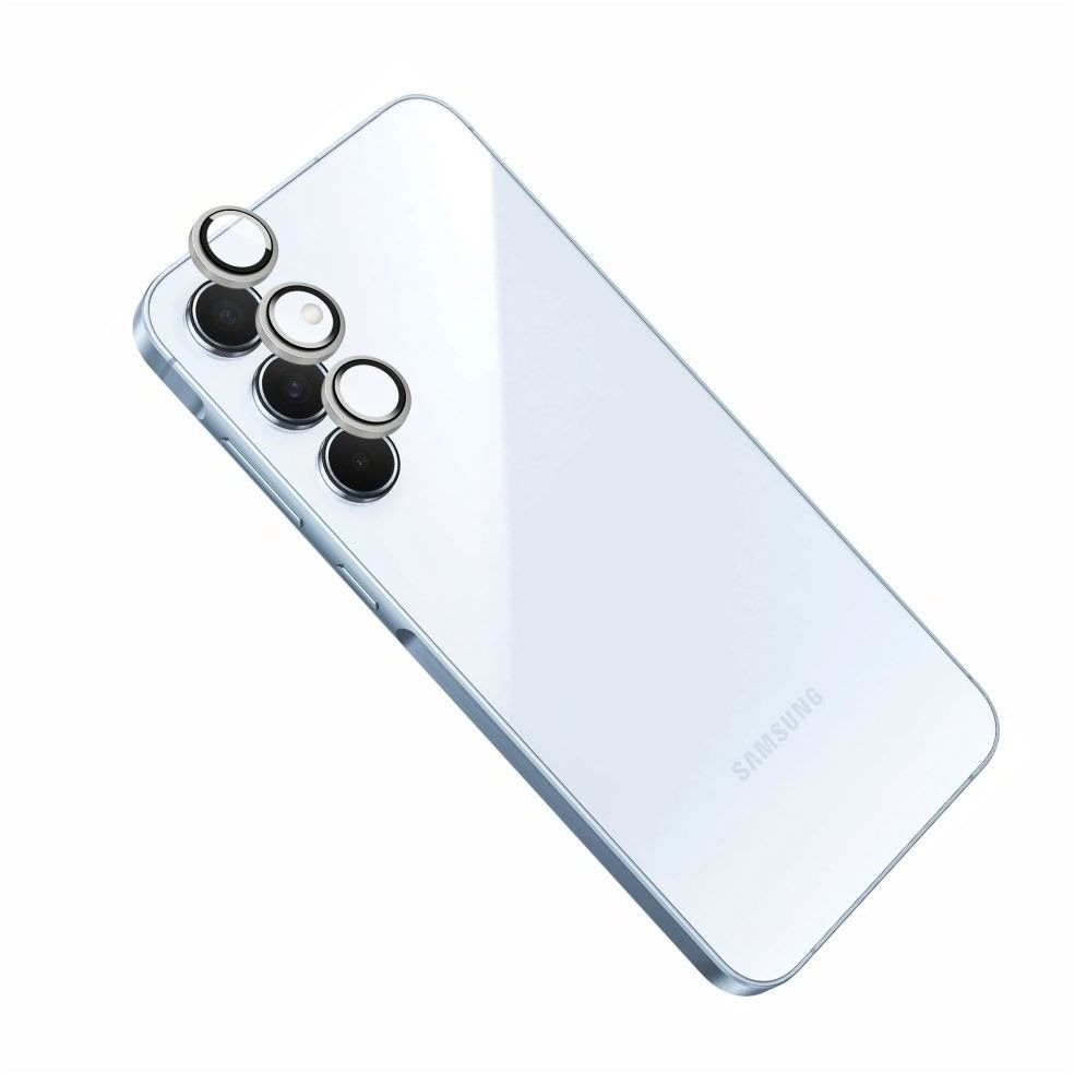 FIXED Camera Glass Samsung Galaxy A55 5G ezüst Kamera védő fólia