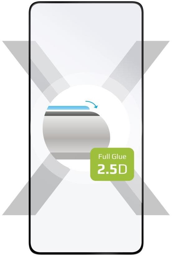 FIXED FullGlue-Cover für das VIVO V40 SE 4G/5G schwarz Schutzglas