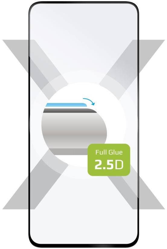 FIXED FullGlue-Cover Honor 90 Smart üvegfólia - fekete Üvegfólia