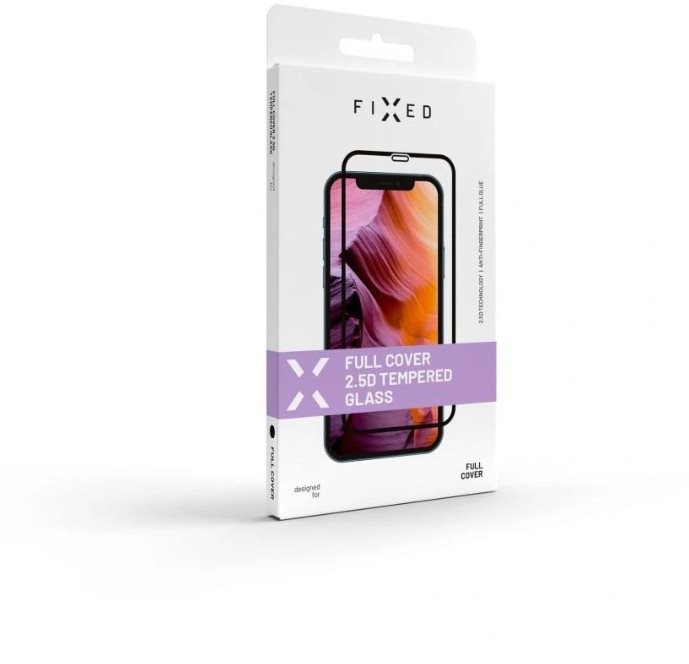 FIXED FullGlue-Cover na POCO F6 5G čierne Ochranné sklo