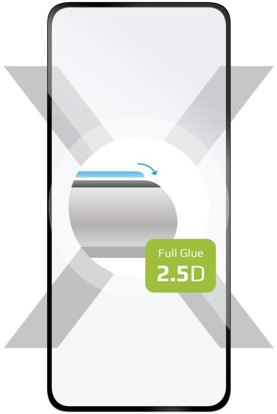 FIXED FullGlue-Cover für das OnePlus Nord CE4 schwarz Schutzglas