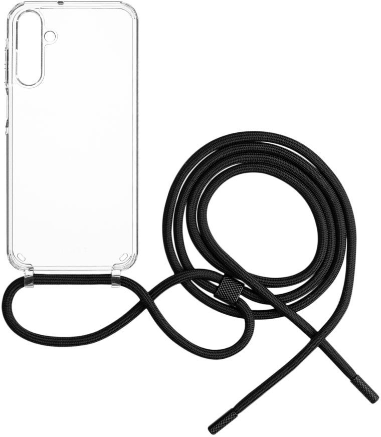 FIXED Pure Neck mit schwarzem Lanyard für Samsung Galaxy A15/A15 5G...