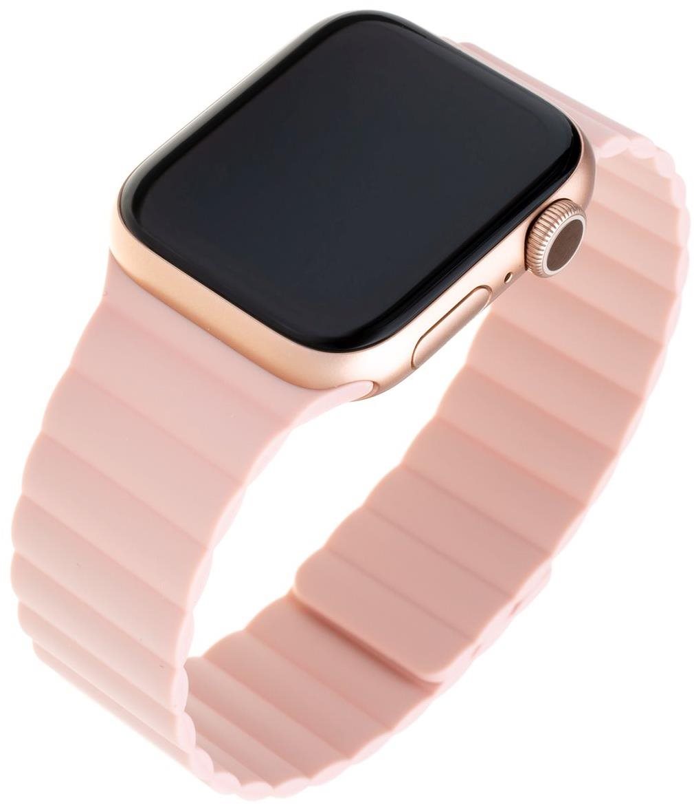 FIXED Silikon-Magnetarmband für Apple Watch 42/44/45/Ultra 49mm...