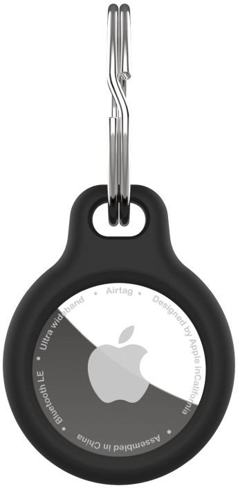 FIXED Silky na Apple AirTag čierne AirTag pútko